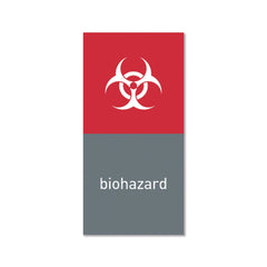 magnetic sorting label - biohazard - main image